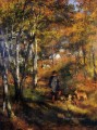 Jules Le Couer en el bosque de Fontainebleau Pierre Auguste Renoir